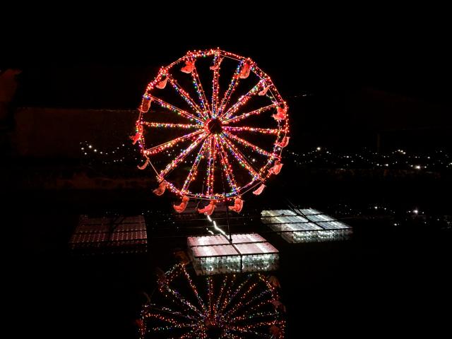 Illuminations de Noël à Lunegarde