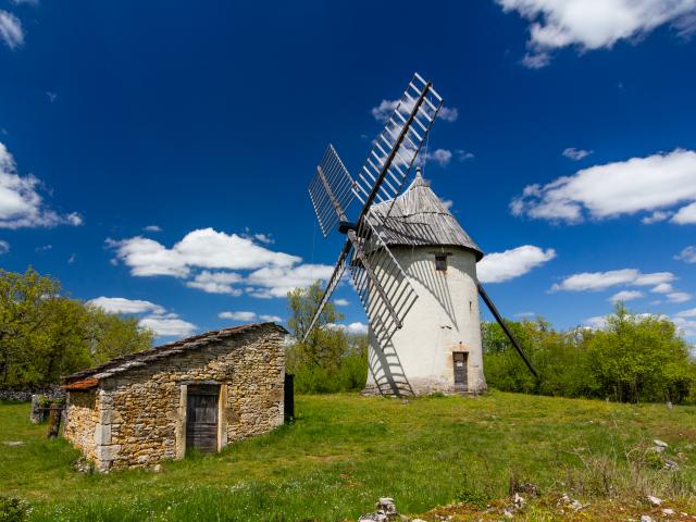 Mai - Moulin de la Bosse à Promilhanes