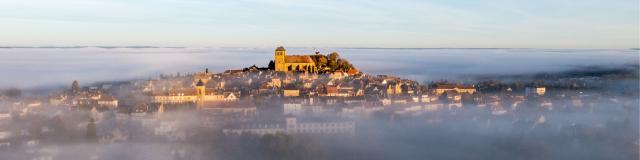 Septembre - Petit matin brumeux à Gourdon