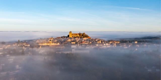 Septembre - Petit matin brumeux à Gourdon