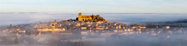 Septembre - Petit matin brumeux à Gourdon