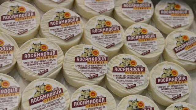 Fromage Rocamadour Aop © P. Lasvenes