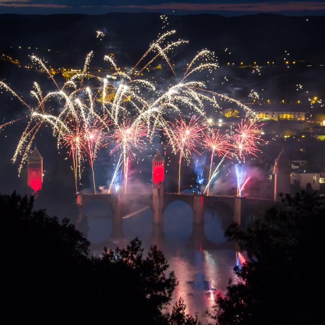 Feux D'artifices Pont Valentré 2016 C Novello