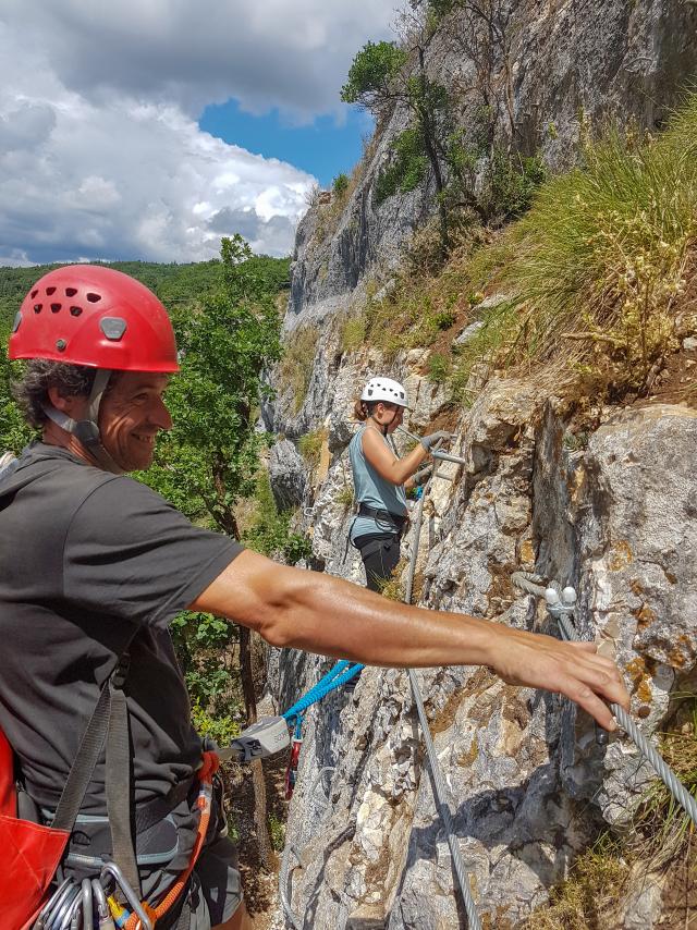 Via ferrata - Kalpaca à Conduché