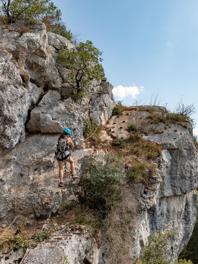 Via Ferrata à Kalapca, vallée du Célé