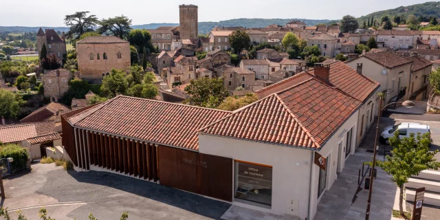 Vue drone de Vinoltis à Puy-L'Evêque