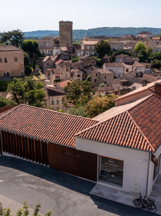 Vue drone de Vinoltis à Puy-L'Evêque