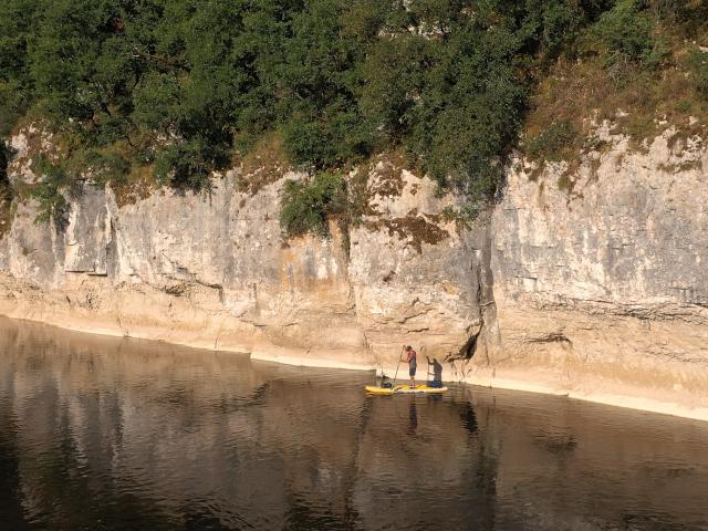 Stand Up Paddle sur la Dordogne