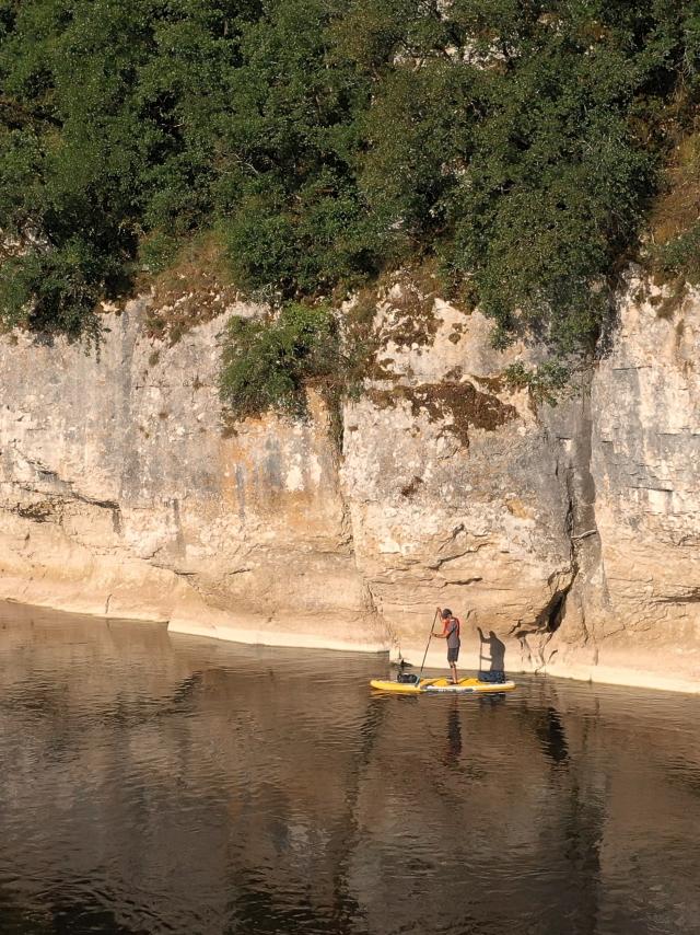 Stand Up Paddle sur la Dordogne