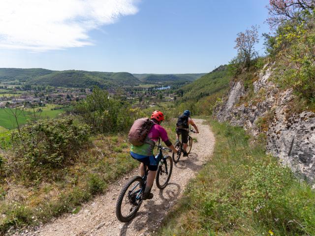 Tour du Lot à VTT - Etape Figeac Lalbenque