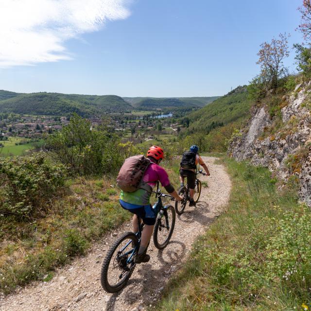 Tour du Lot à VTT - Etape Figeac Lalbenque