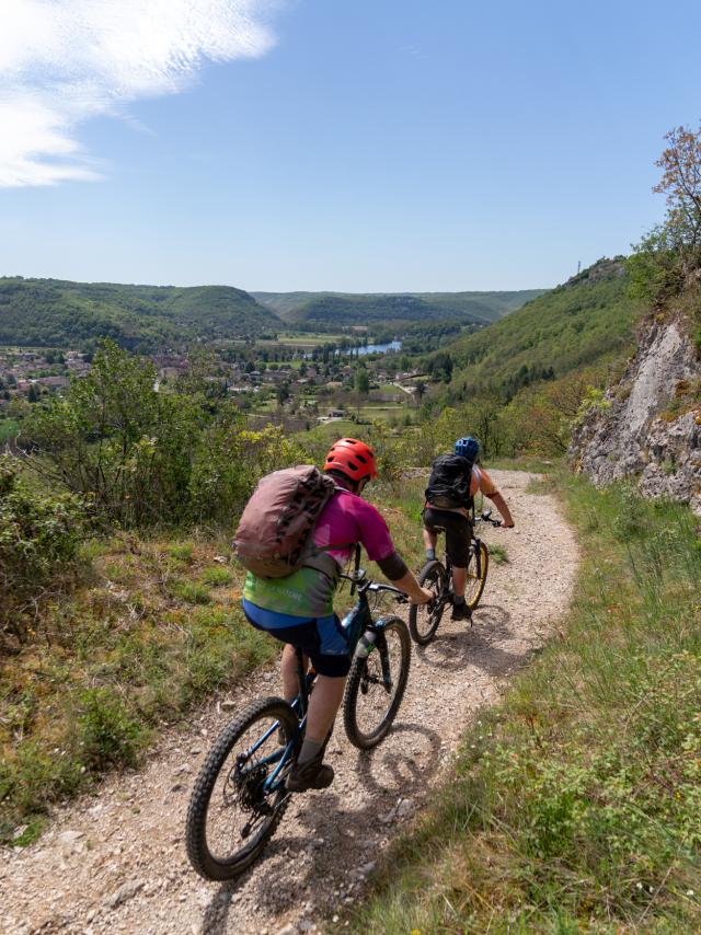 Tour du Lot à VTT - Etape Figeac Lalbenque