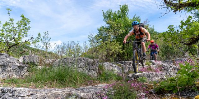 Tour du Lot à VTT - Etape Figeac Lalbenque