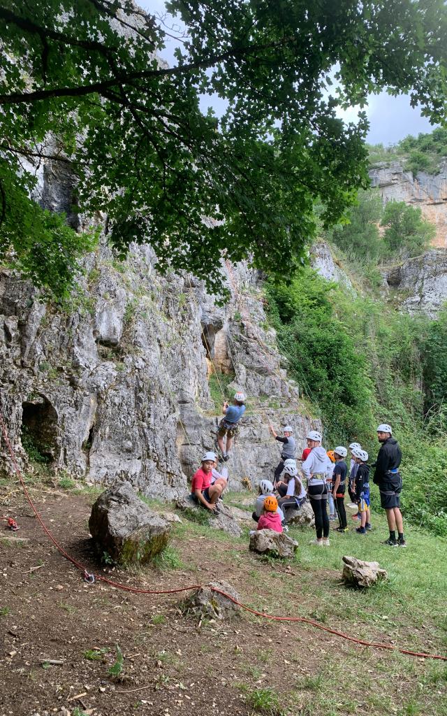 Initiation à l'escalade