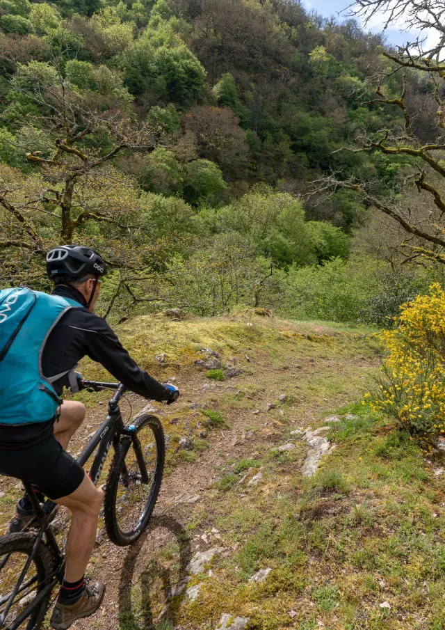 Tour du Lot à VTT dans le Ségala