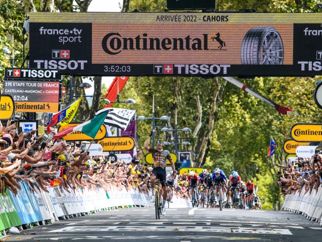 22/07/2022 - Tour de France 2022 - Etape 19 - Castelnau-Magnoac / Cahors (188,3km) - LAPORTE Christophe (JUMBO - VISMA) - Vainqueur de l'etape