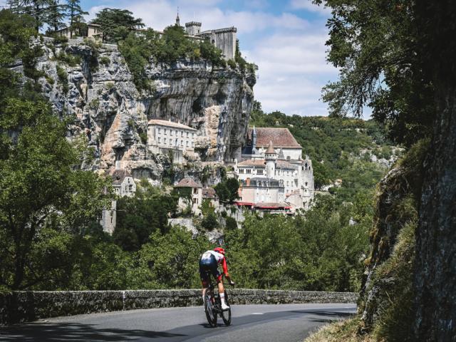 23/07/2022 - Tour de France 2022 - Etape 20 - Lacappelle-Marival / Rocamadour (40,7km CLM) - HIRSCHI Marc (UAE TEAM EMIRATES)