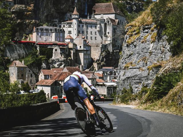 23/07/2022 - Tour de France 2022 - Etape 20 - Lacappelle-Marival / Rocamadour (40,7km CLM) - GANNA Filippo (INEOS GRENADIERS)