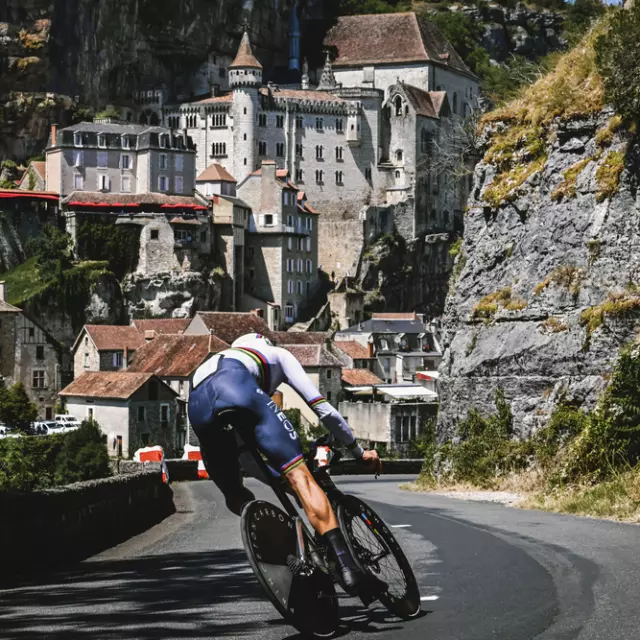 23/07/2022 - Tour de France 2022 - Etape 20 - Lacappelle-Marival / Rocamadour (40,7km CLM) - GANNA Filippo (INEOS GRENADIERS)