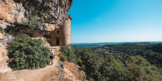 Château des anglais, cirque d'Autoire