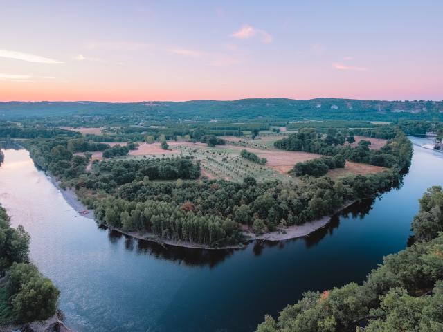 Vallée de la Dordogne, point de vue de Mirandol