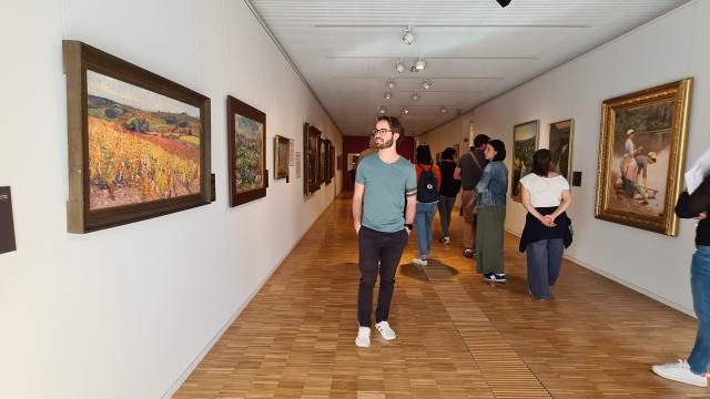 Visite du musée Henri Martin à Cahors