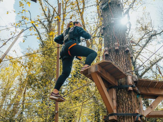 Accrobranche Au Bois Des Elfes © Maxime Audouard Lot Tourisme 20230415 151923