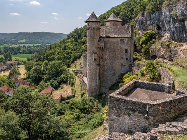 Vue Drone De Larroque Toirac © cyril Novello Lot Tourisme 20210721 140915