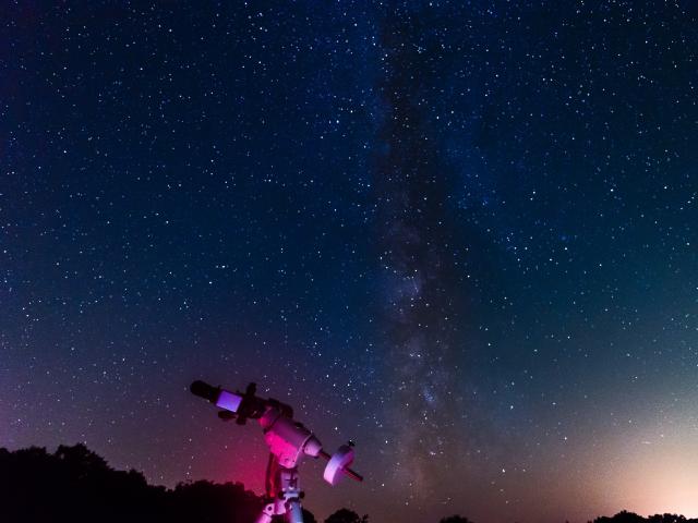 Avec le club d'astronomie de Gramat