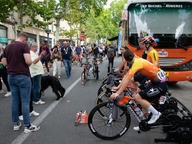 Passage du Tour de France Femmes 2023 à Cahors