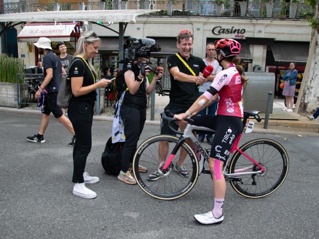 Passage du Tour de France Femmes 2023 à Cahors