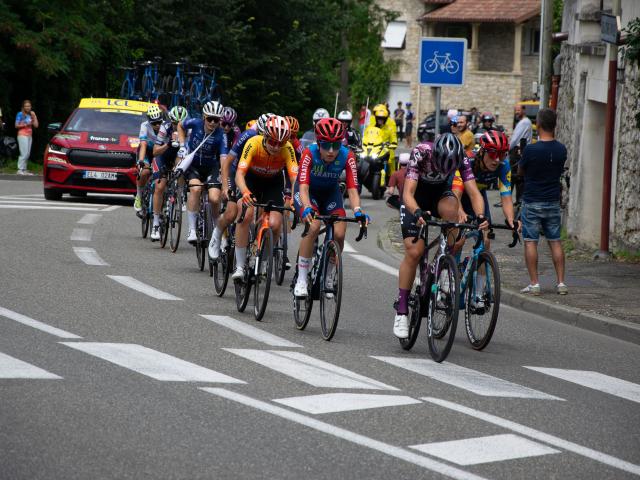 Passage du Tour de France Femmes 2023 à Cahors