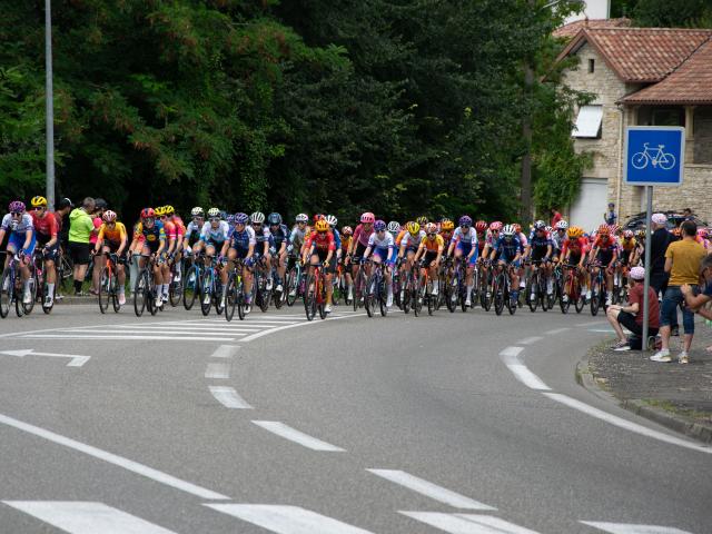 Passage du Tour de France Femmes 2023 à Cahors