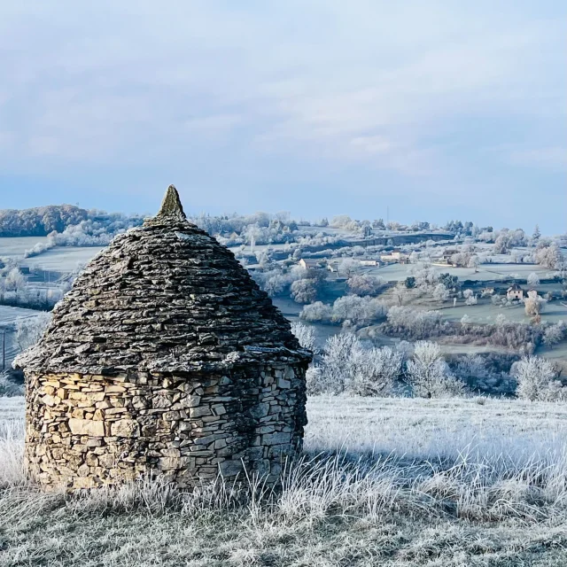 Matin d'hiver sur le causse