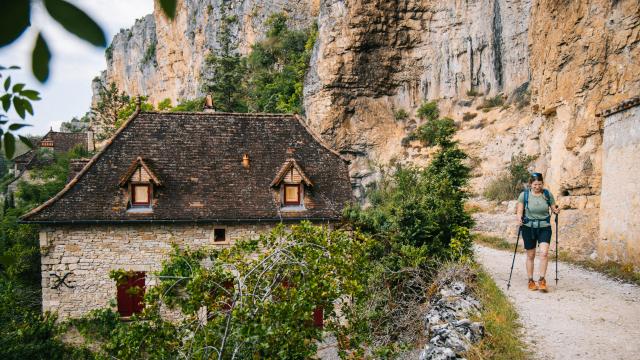 Chemin de la viste, vieux Sauliac - Via Caus''Mos