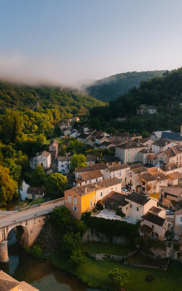 Vue sur Vers - Via Causs'Mos