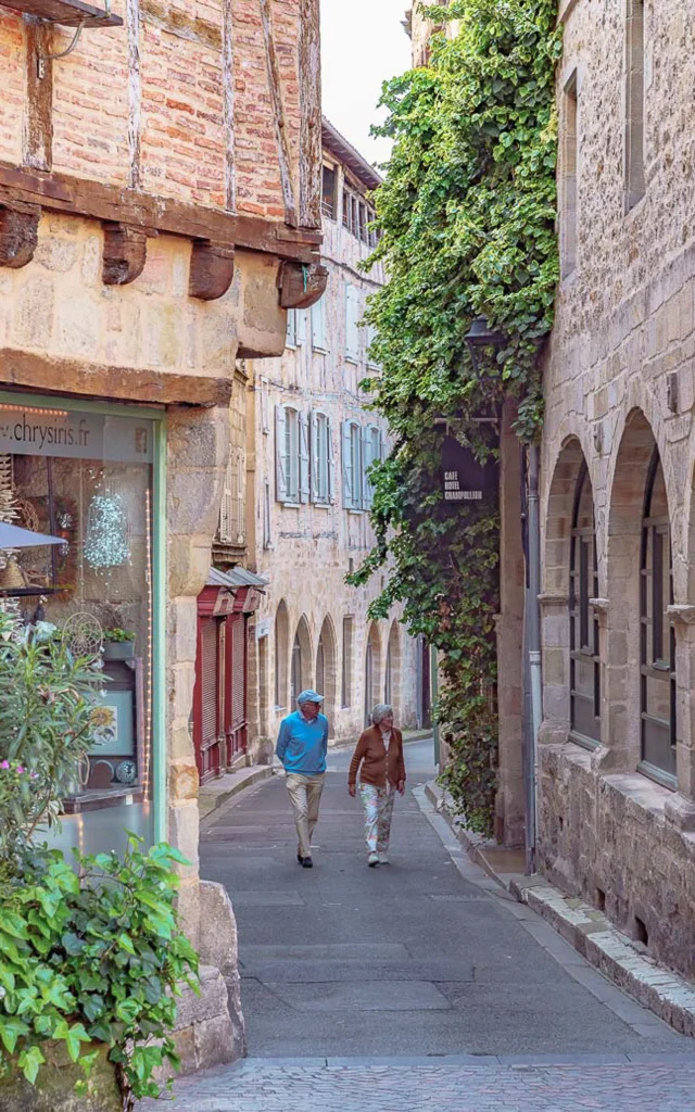 Balade dans les ruelles de Figeac