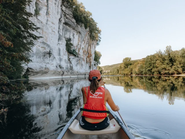 Balade en canoë sur la Dordogne