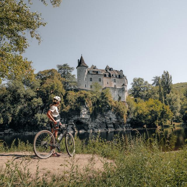 Balade en gravel en vallée de la Dordogne