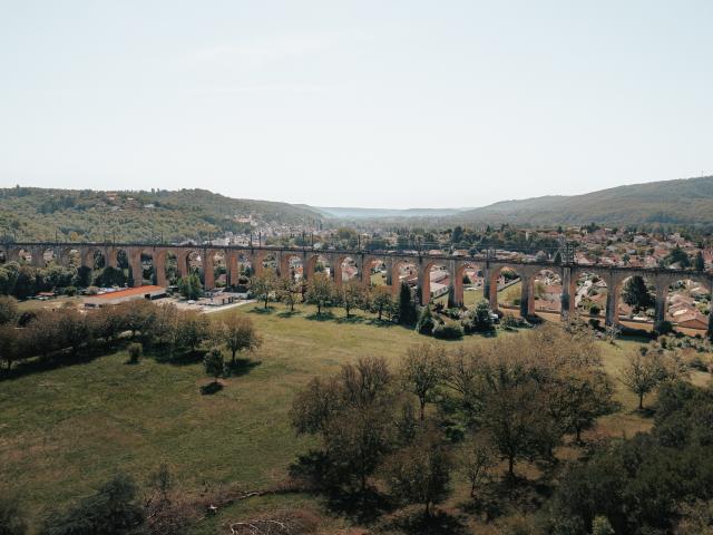 Randonnée circuit des viaducs à Souillac