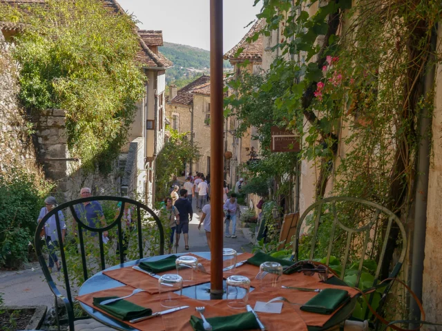 En terrasse à St Cirq