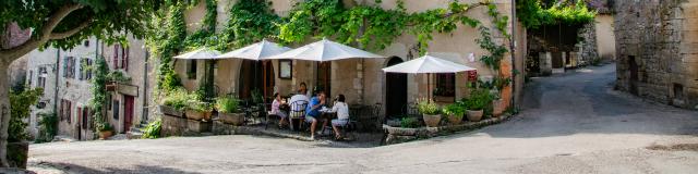 Façade de l'Hôtel-restaurant du Sombral