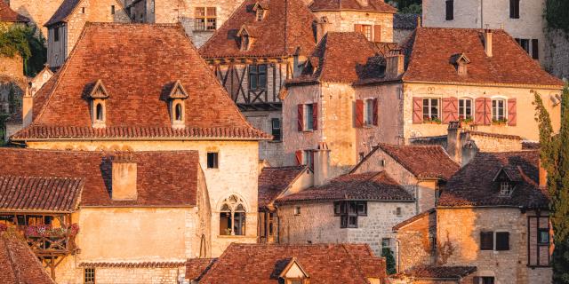 Lumière du matin à Saint-Cirq