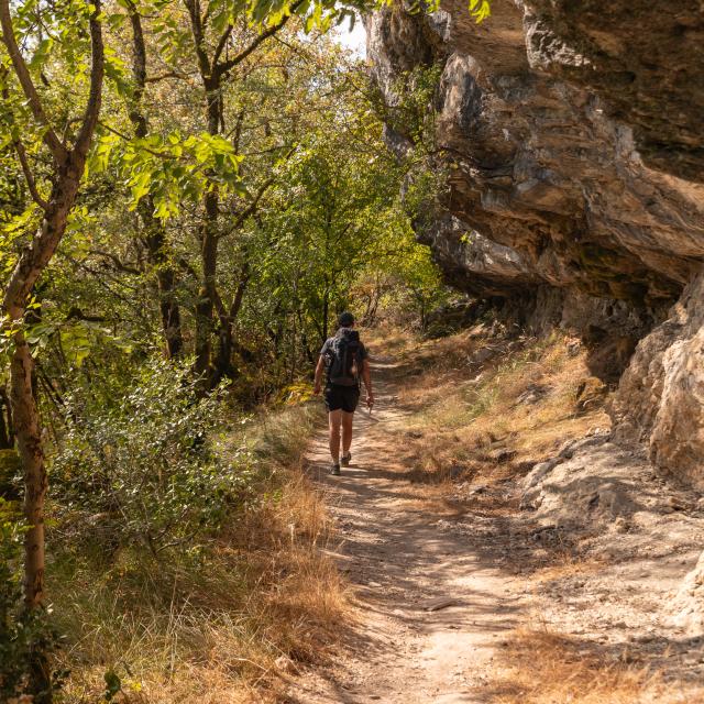 Randonnée sur le GR651 - les hauteurs de Brengues