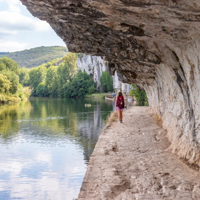 Randonnée sur le chemin de halage de Ganil