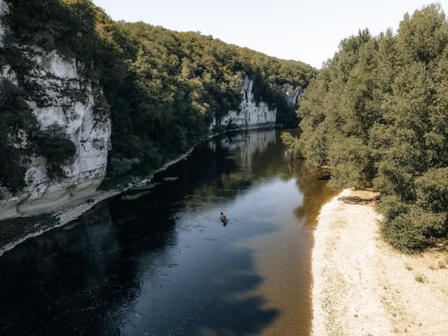 Balade en canoë sur la Dordogne