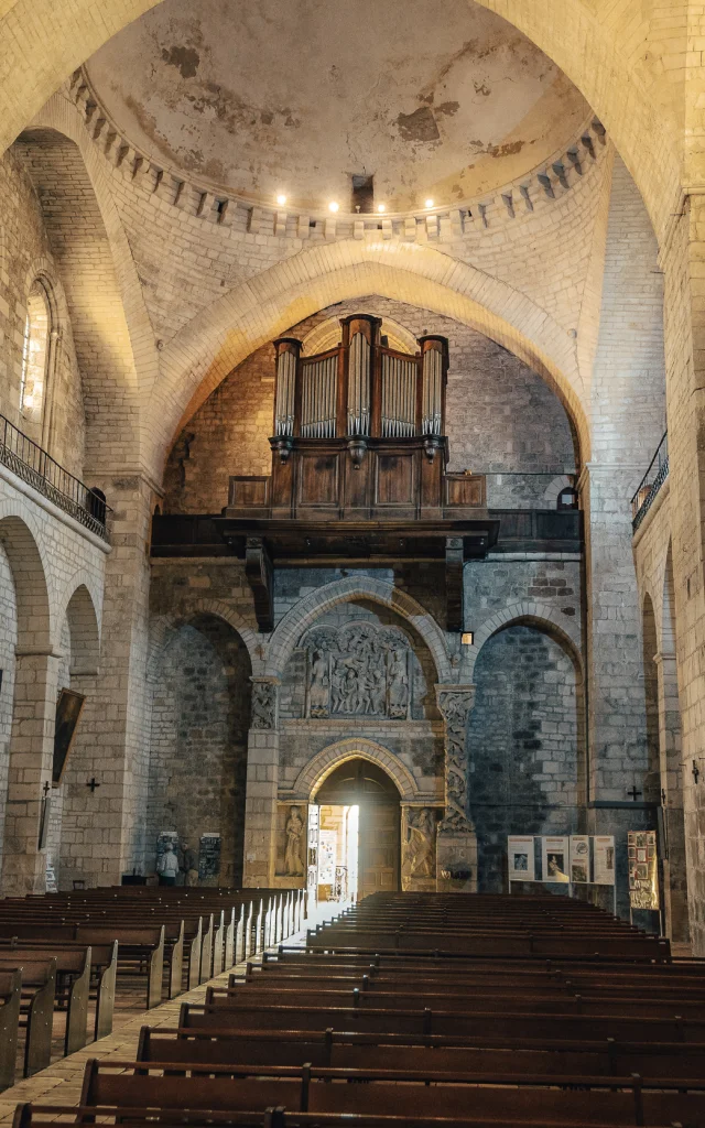 Visite de l'abbatiale de Souillac