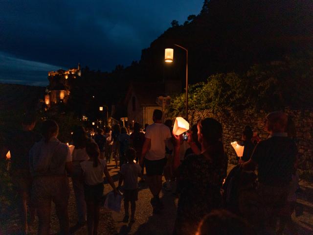 Pélerinage nocturne à Rocamadour