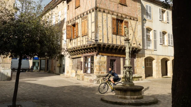 Découverte de Saint-Céré à vélo