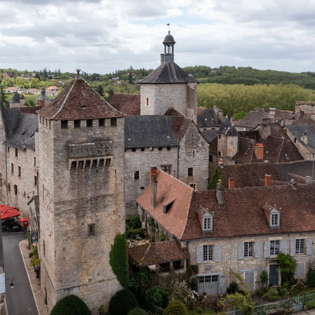 Vue aérienne de Martel